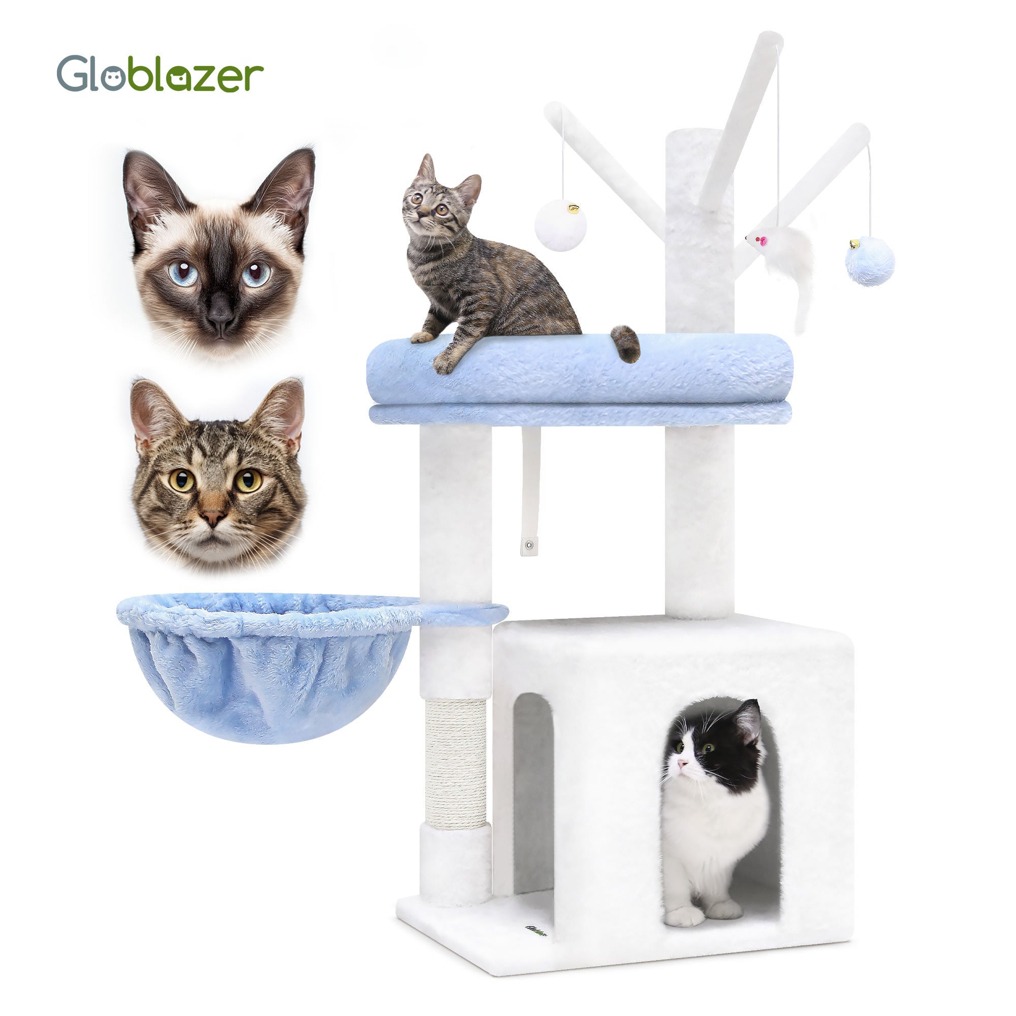 39 Inch Cat Climbing Frame ( USA ONLY + 3 TO 5 DAYS SHIPPING)