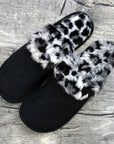 Couple Wool Slippers Men And Women Nonslip Rubber Soled Cotton Shoes