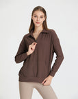 Women's Ribbed Lapel  Sweater