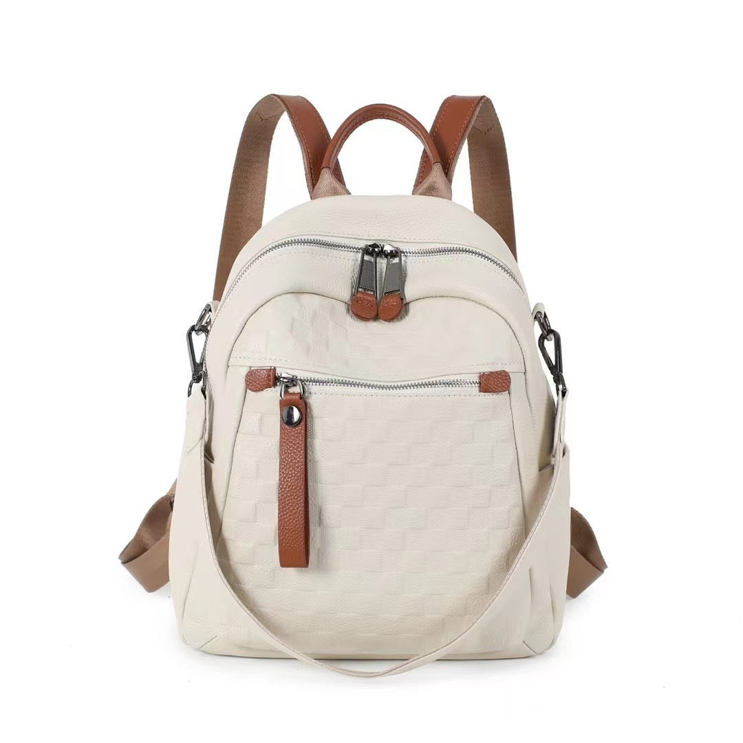 First Layer Cowhide Women&#39;s  Backpack