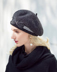 Women's Versatile Polka Dot Beret