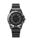 Magnetic Black Technology Metal Student Men's Watch