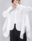 Women's cotton Loose Long Sleeve Shirt