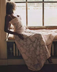 French Lace Strap Suspender Skirt Dress