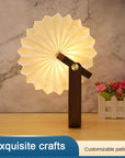 Wooden Hand Lamp