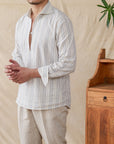 Shirt Pullover Summer Loose  Men