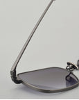 Pure Titanium Square Frame Double Beam Fashion Myopia Glasses For Men (3 to 7 DAYS SHIPPING)