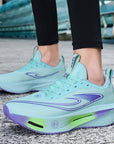 Men’s Shock-Absorbing Sports Running Shoes – Lightweight Popcorn Sole Casual Sneakers