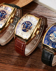 Hollow Transparent Bottom Men's Mechanical Watch