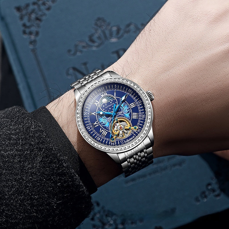 Men’s High-End Waterproof Mechanical Watch – Luxury Craftsmanship &amp; Timeless Style