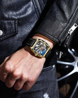 Men's Skeleton Automatic Mechanical Watch