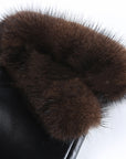 Women’s Winter Sheepskin Gloves – Touch Screen & Thermal Insulated