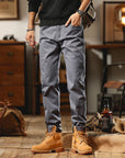 Business Style Slim-fitting Long Pants