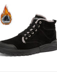 Ankle Boots Men Winter Warm Plush Shoes ( 3 to 7 Days shipping)