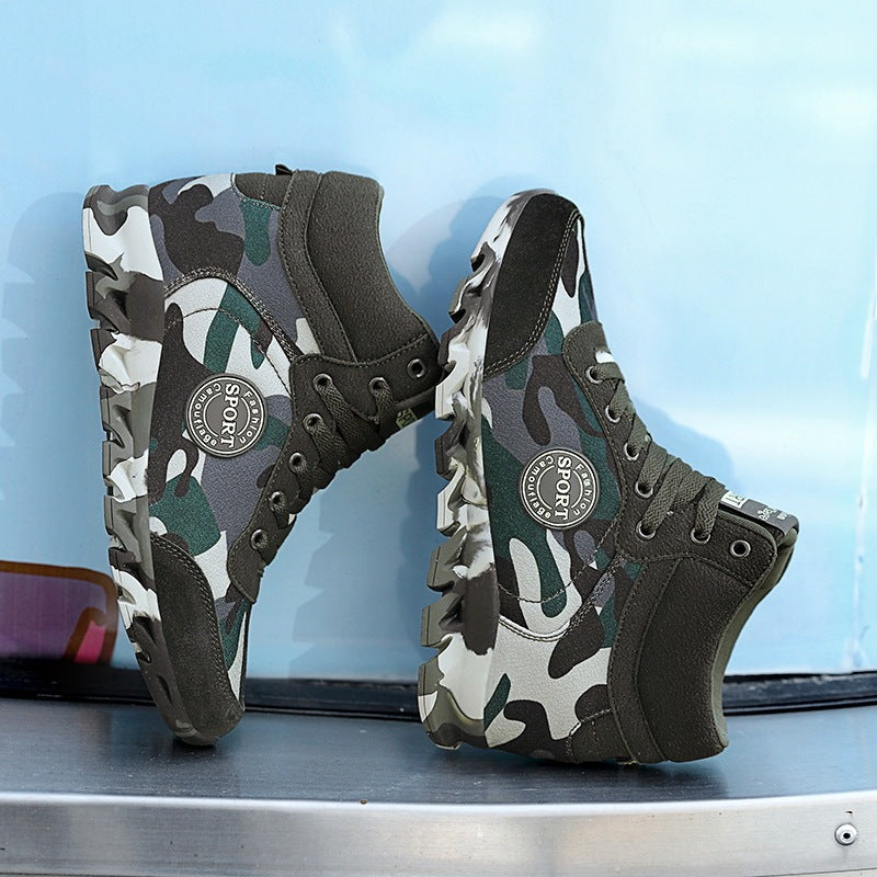 Women&#39;s Casual Camouflage Increased Sneakers