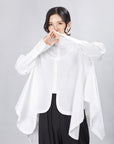 Women's cotton Loose Long Sleeve Shirt