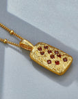 925 Silver Natural Garnet Necklace