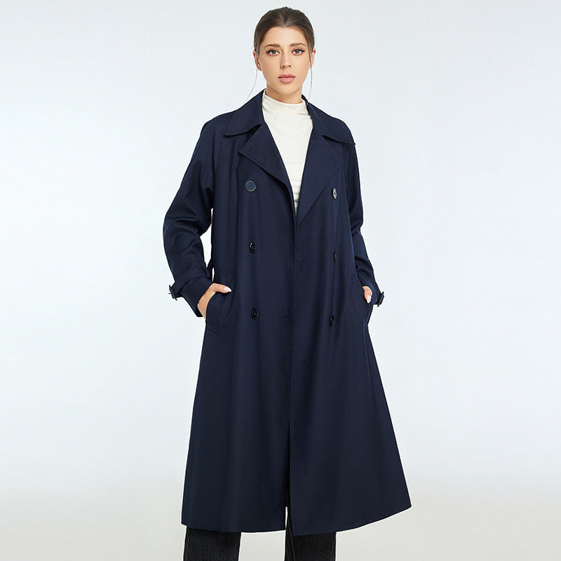 🧥 Women’s Classic Trench Coat – Timeless Elegance, Modern Comfort