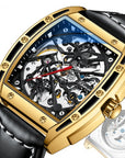 Men's Skeleton Automatic Mechanical Watch