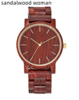 Vintage Casual Wood Watch Fashion