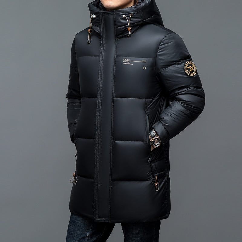 Men&#39;s Duck Down Warm Thick Coat