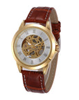 Men's Fashion Hollowed-out Automatic Mechanical Watch