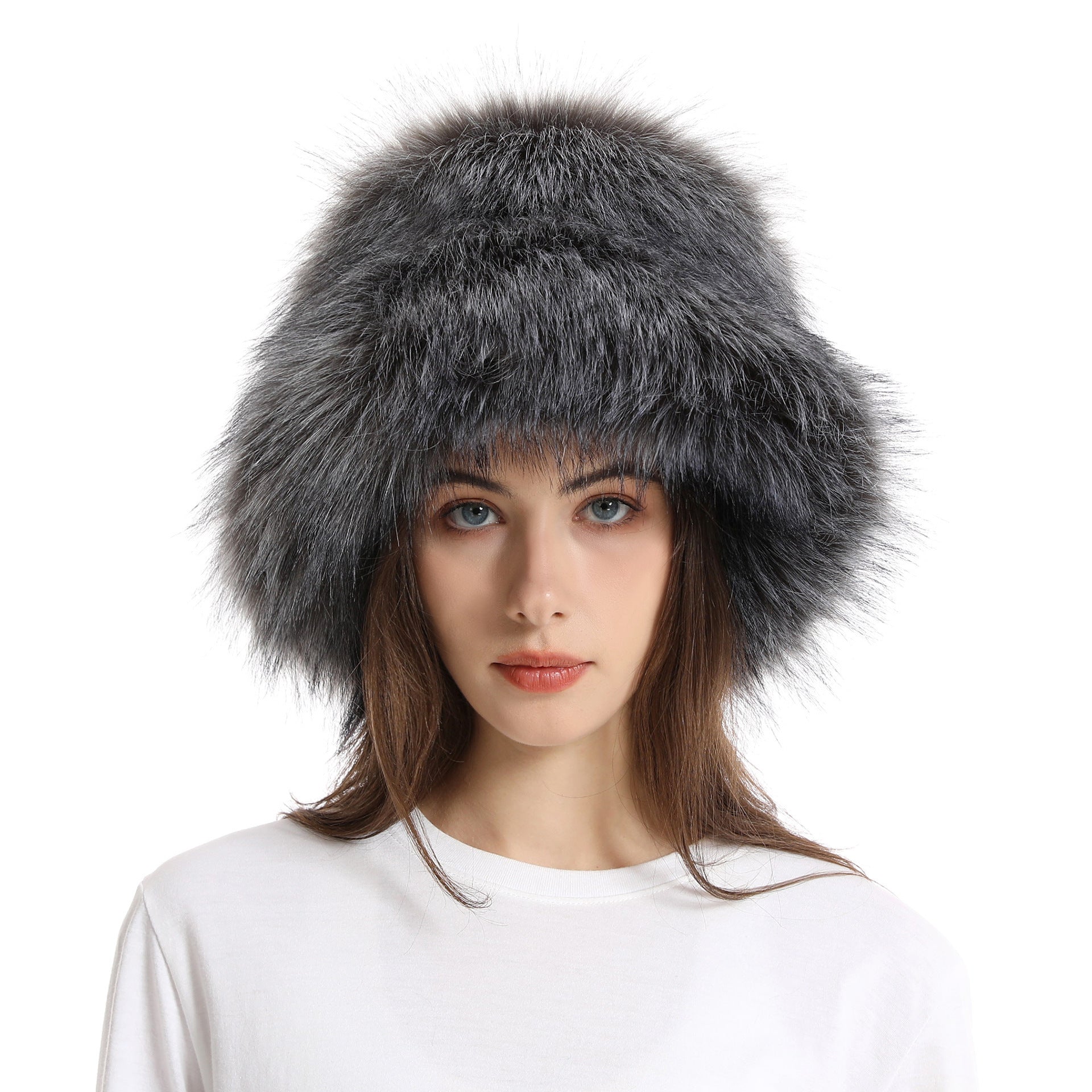 Winter Warm Thickened Faux Fur Hat – Cozy Elegance with European Style