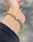 women Fashion Heart-shaped Bracelet Fashion All-match