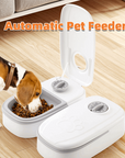 Automatic Pet Feeder Smart Food Dispenser For Cats Dogs Timer Stainless Steel Bowl Auto Dog Cat Pet Feeding Pets Supplies