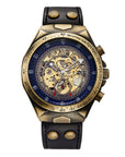 Men's Fashion Hollowed-out Automatic Mechanical Watch