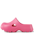 Women’s Fashion Beach Clogs – Soft EVA Comfort | Couple Matching Set | Raspberry/White/Black