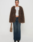 Coat Faux Fur Jacket