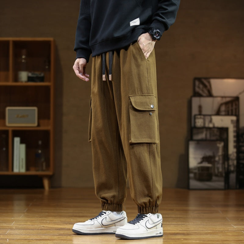 Men&#39;s Cotton Sweat Pants  Loose Style