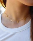 18K Gold High-grade Niche Necklace For Women (3 to 7 days shipping)