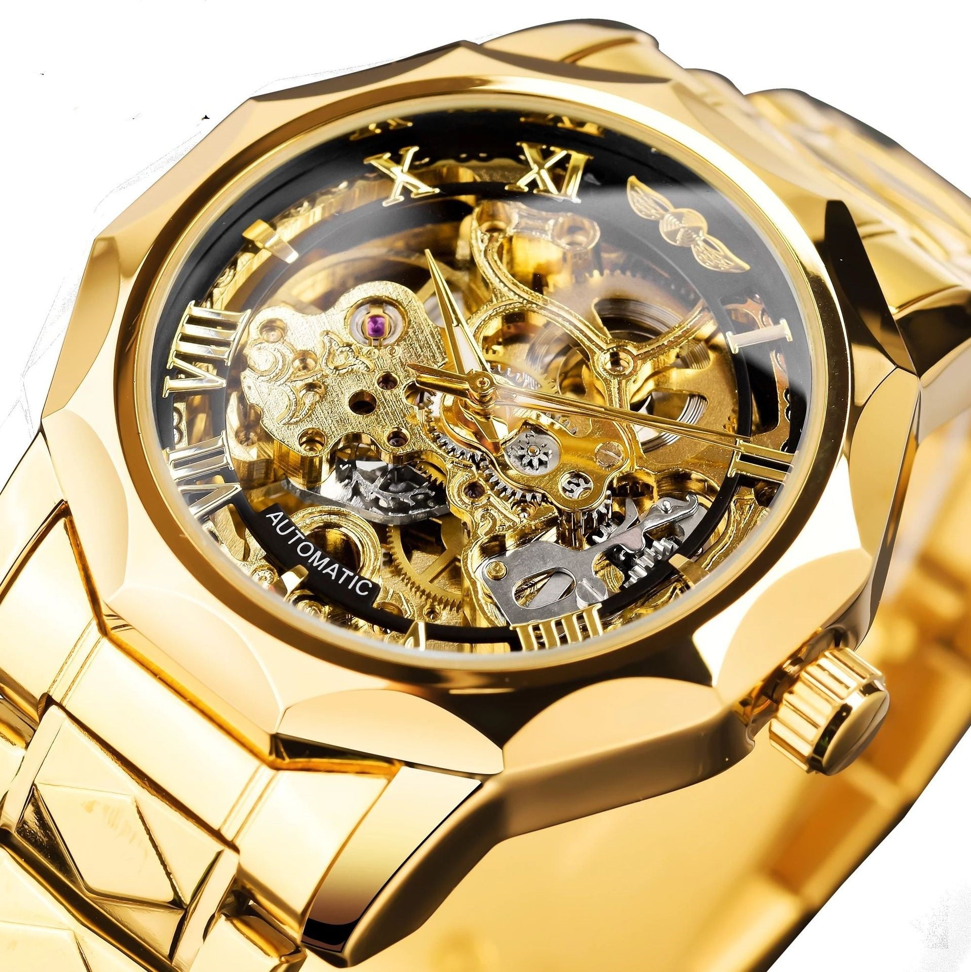 Luminous Men&#39;s Automatic Mechanical Watch