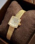 Women's Square Retro Quartz Watch