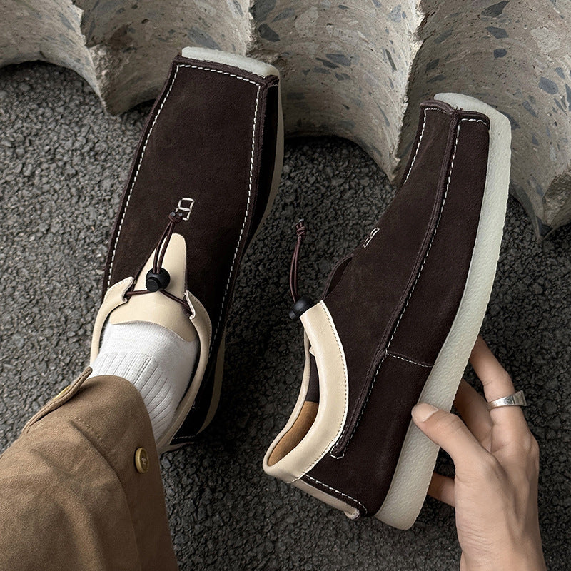 Summer Beanie Thick Bottom Increased By Casual Loafers
