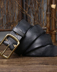 38CM Leather Belt Men's