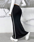 Women’s Elegant Long Black Pencil Skirt