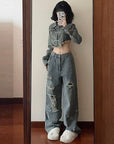 Sweet Spice Girl Denim Pants