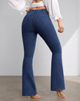 Women’s Wild Stretch Flared Jeans – Retro Glam Meets Modern Comfort