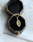 Natural Peridot Necklace (3 TO 7 DAYS SHIPPING)