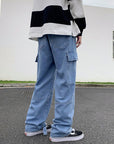 Men Wide Leg Jeans (3 to 7 DAYS SHIPPING)