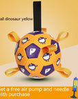 Dog Interactive Football Toys Children Soccer Dog Outdoor Training Balls Pet Sporty Bite Chew Teething Ball With Cute Printing