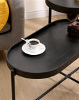 2nd Floor Black Edge Table ( USA ONLY + 3 TO 7 DAYS SHIPPING)