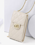 Women's Leather Mini Women's Bag Classic Mobile Phone Bag Messenger Bag