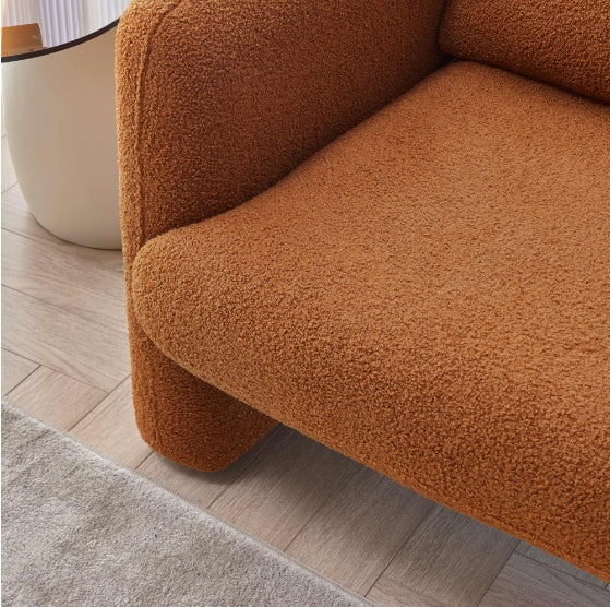 Cashmere Sofa, Modern Single SOFA / CHAIR ( USA ONLY + 3 TO 5 DAYS SHIPPING)