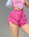 Women’s High-Waisted Loose Sports Shorts