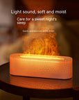 Creative Lava Colorful Flame Aroma Diffuser Desktop Atmosphere Humidifier