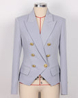 Women’s Slim Fit Suit Jacket – Waist-Fitted Commuter Blazer